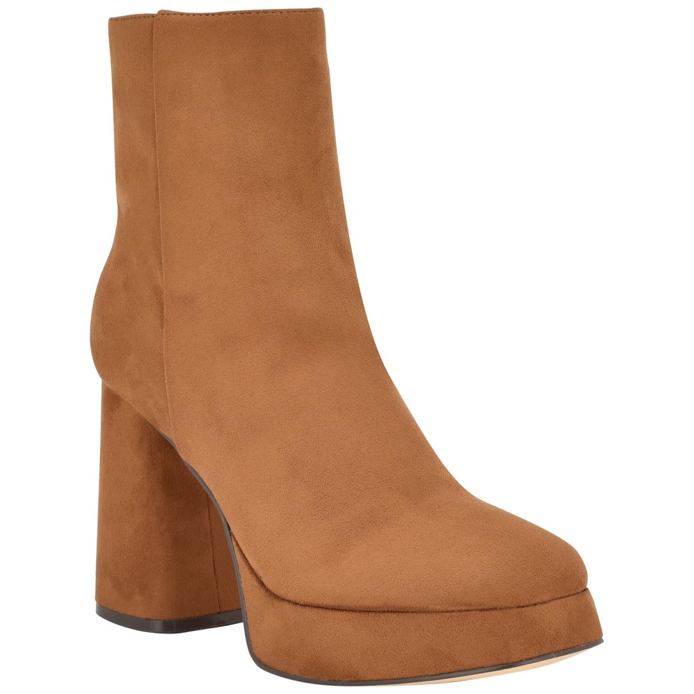 Nine West Women's Velo2 Boot, Brown 210, 10